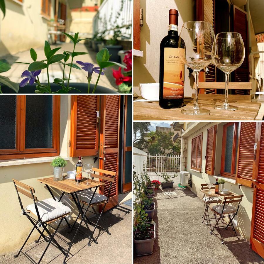 Open The Classic Wooden Shutters At A Cozy City Nest Florencia Exterior foto
